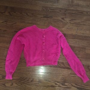 PINK SWEATER SIZE SMALL FOREVER 21